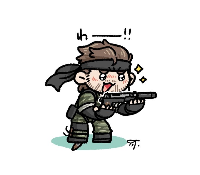 弟者さんのMGS3観てるけどこの45口径に興奮しちゃうスネークめっちゃ好き(笑)あんだけ葉巻葉巻言ってたのに葉巻吸ってる場合じゃねぇ!って消してるのも好きです(笑)#MetalGearSolid 