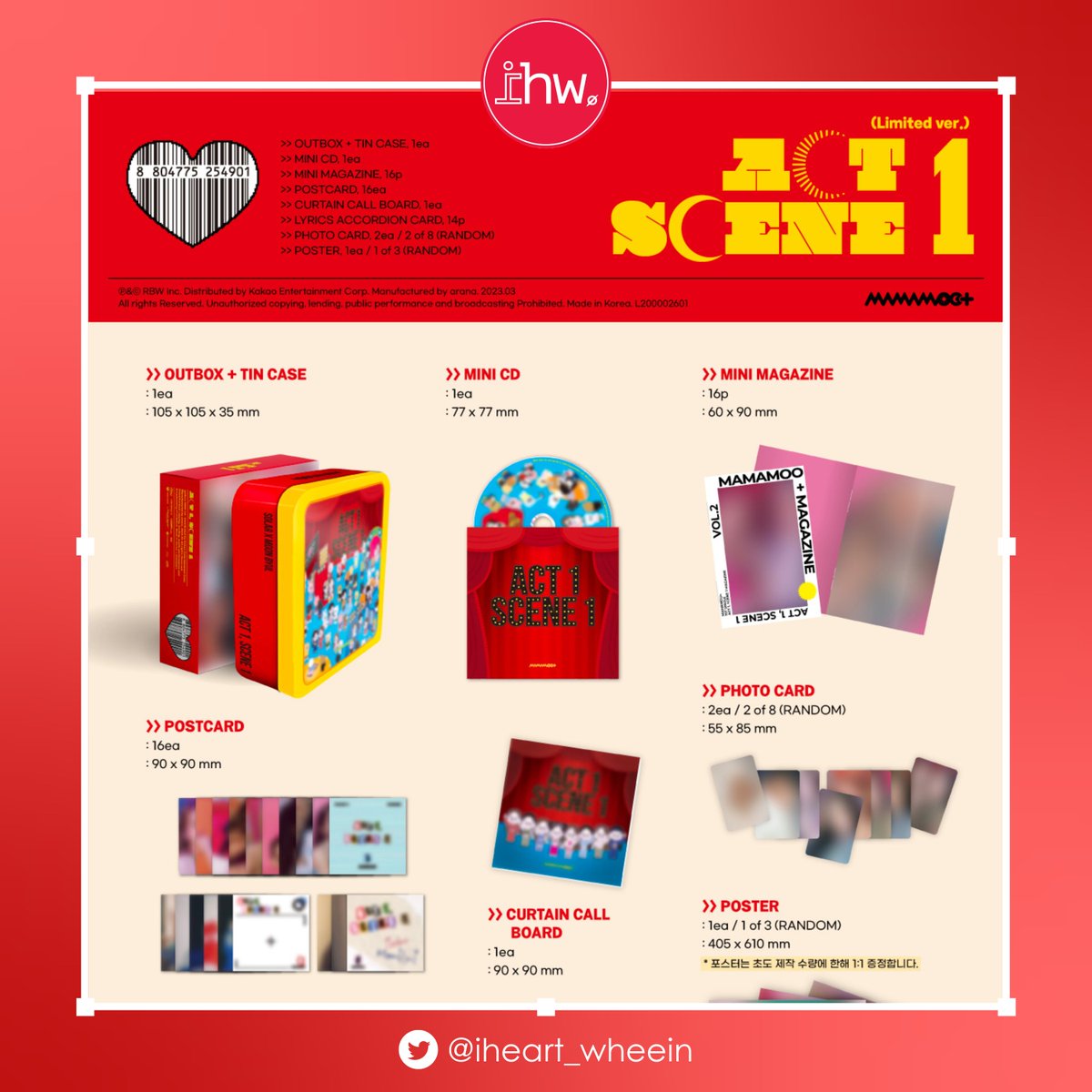 iheart_wheein's tweet photo. ✨ MAMAMOO+: ACT 1, SCENE 1 Giveaway ✨

✅ 1 WINNER (PH MOOMOOS ONLY)
✅ RT TO ENTER
✅ DM MUST BE OPEN
✅ Ends:  March 29. 2023 11:59PM MNL https://t.co/H4yOKXVIgk