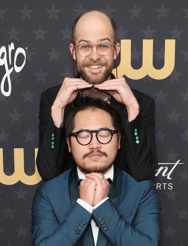 FilmNewsNos's tweet image. 🎬🏆 2023 95th Academy Awards RESULTS 🏆🎬

And the Oscar for BEST DIRECTOR goes to...

#DanielKwan &amp;amp; #DanielScheinert- #EverythingEverywhereAllAtOnce 

#AcademyAwards #Oscars #Oscars2023 #95thAcademyAwards @allatoncemovie @dunkwun @Daniels @A24