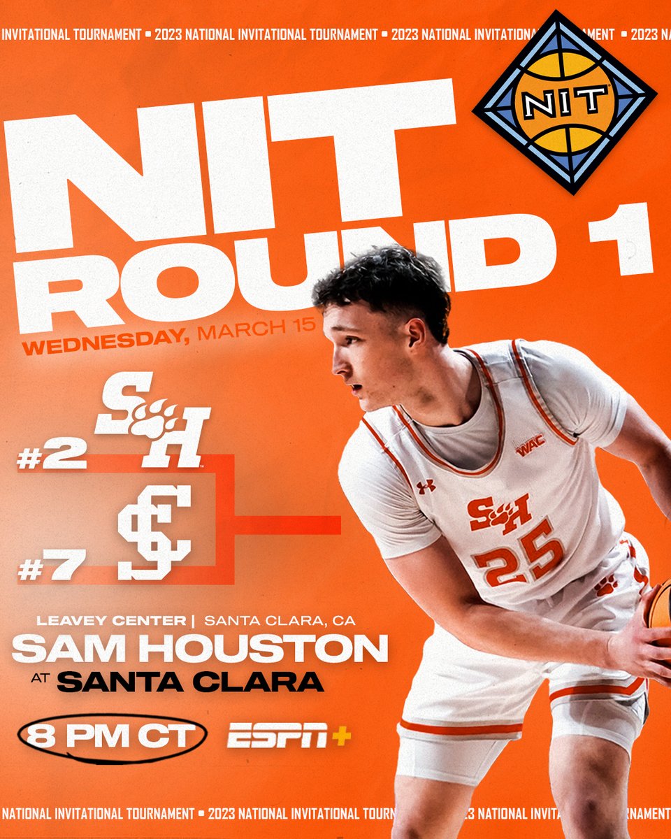 BearkatSports's tweet photo. Kats receive No. 2 seed in the NIT!

For the first time in program history, the Sam Houston men's basketball team has earned an at-large selection to the tournament.

📰: https://t.co/hgtUpvAhQE

#EatEmUpKats https://t.co/VQgZ4ILxn1