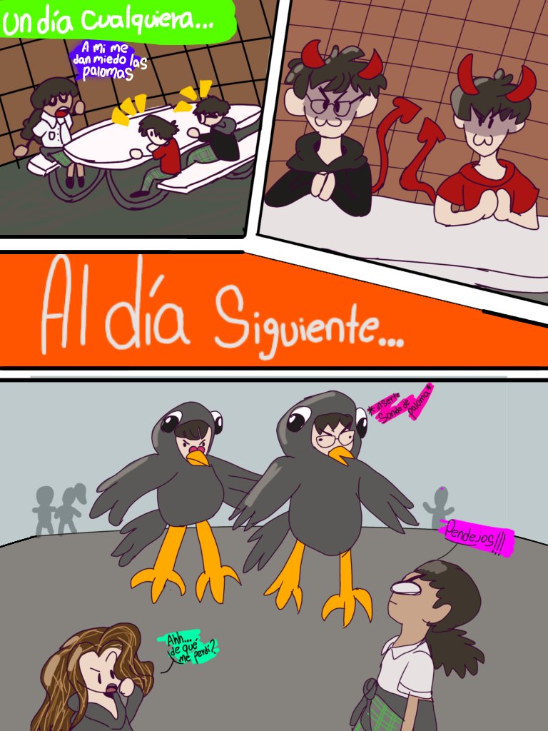 liruli325's tweet photo. Miedo a las palomas✨
Esto tiene verdad al 50% porque cuando se lo dije a mis compañeros me dijeron que si se iban a venir disfrazados de palomas >:u
#dibujodigital #dibujos #MIEDO https://t.co/txN4LgGRjH