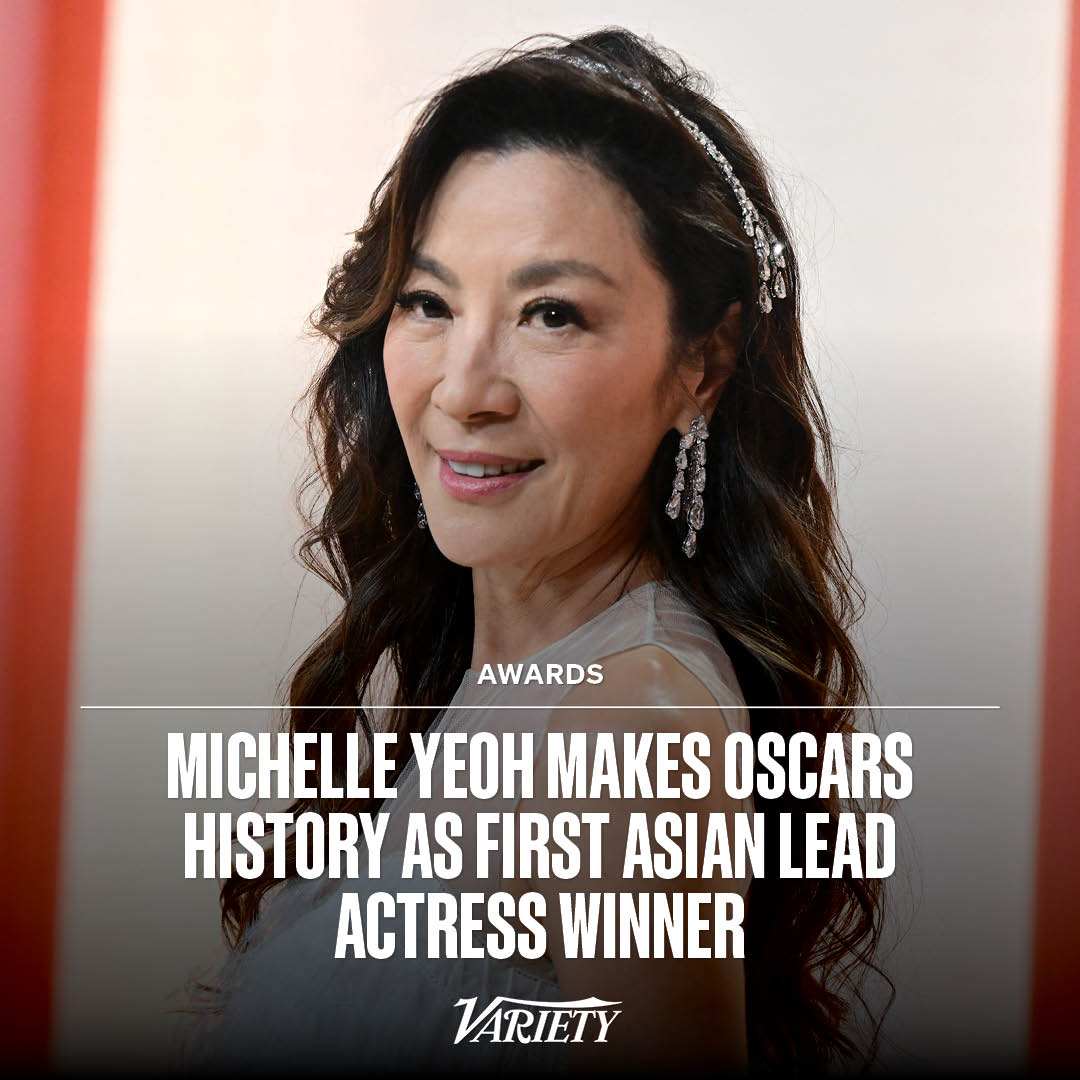 Michelle Yeoh cemented Oscars history on Sunday night as she became the first Asian person to win for lead actress. wp.me/pc8uak-1lCduq