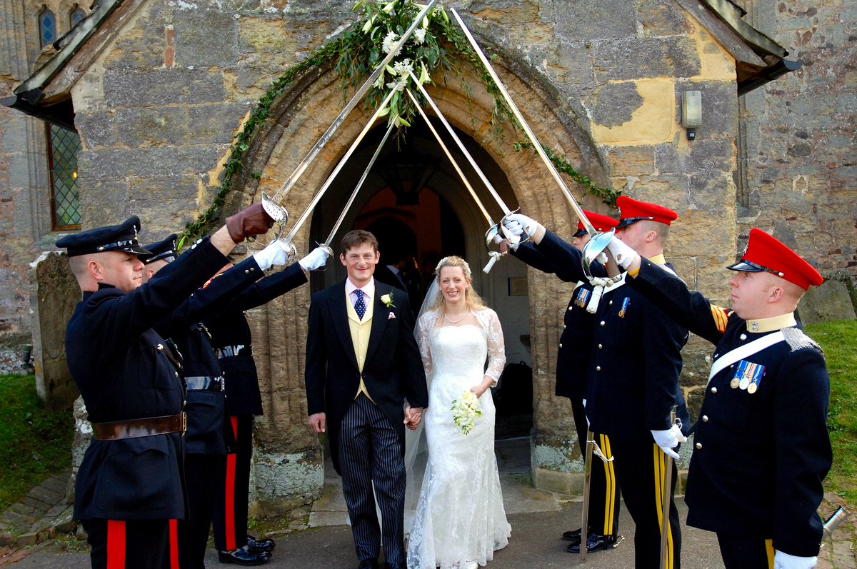 20/40 In 2007 I married my best friend and soul mate. Lots of military were at the service and  we had a Guard of Honour with both of our  capbadges represented. A military Padre took the service. 

…..And so the juggle of two careers  in the army started…..