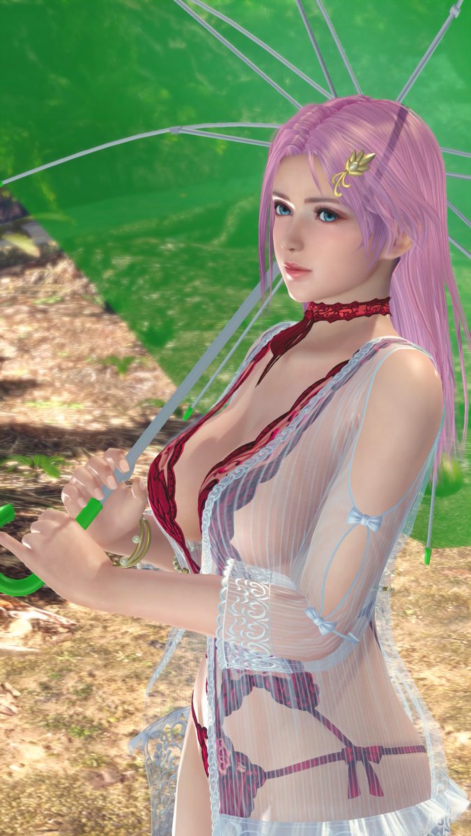 ひさびさの雨
#DOAXVV #ブイブイ