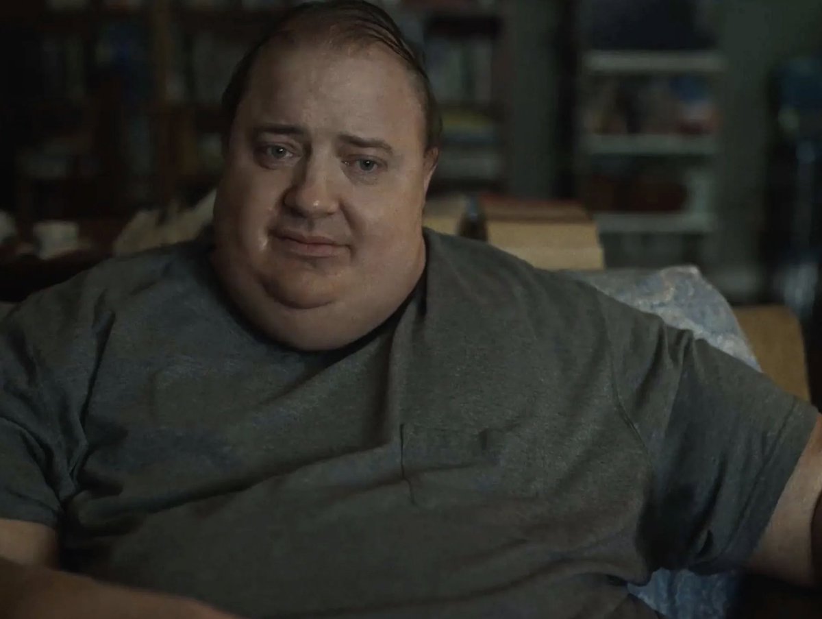 BuzzFeed's tweet photo. Brendan Fraser just won Best Actor In A Leading Role for The Whale 🥹 #Oscars https://t.co/M8WLh0BxID
