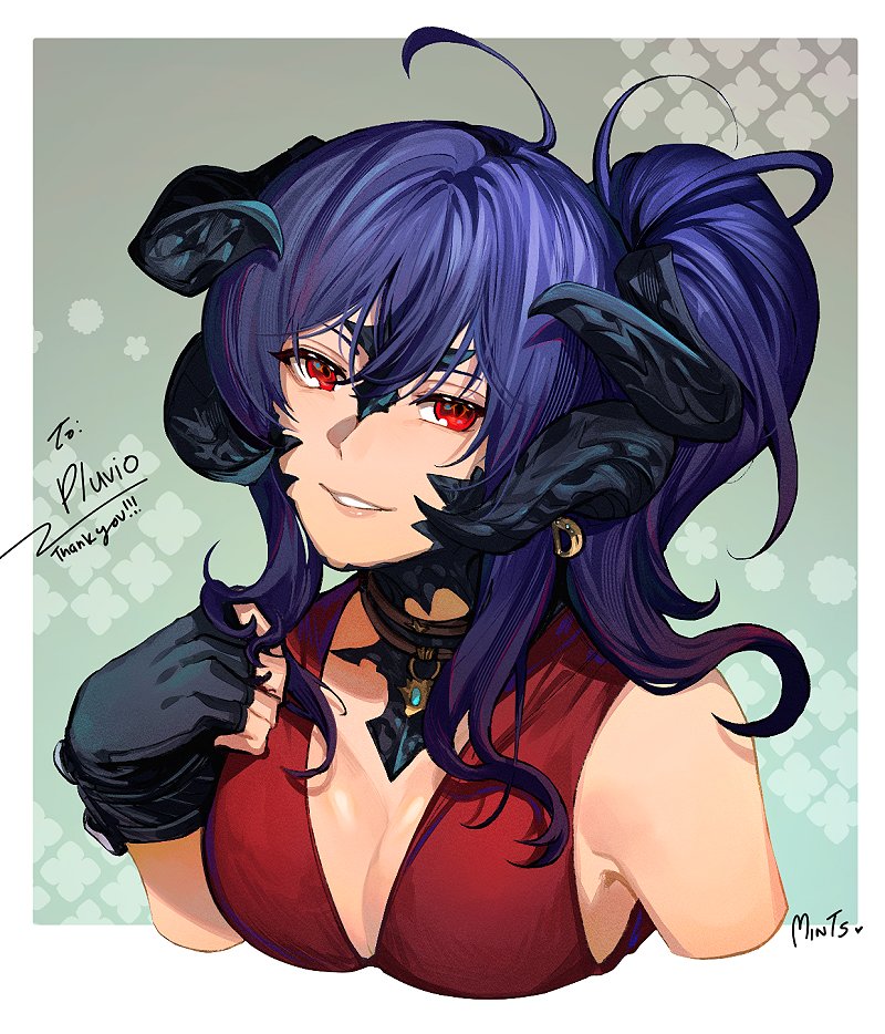 avatar_(ff14) 「Orto Botanico Giveaway prize for Pluvio!」|Mints♭♭ 🌱🦋 @ busy :’(のイラスト