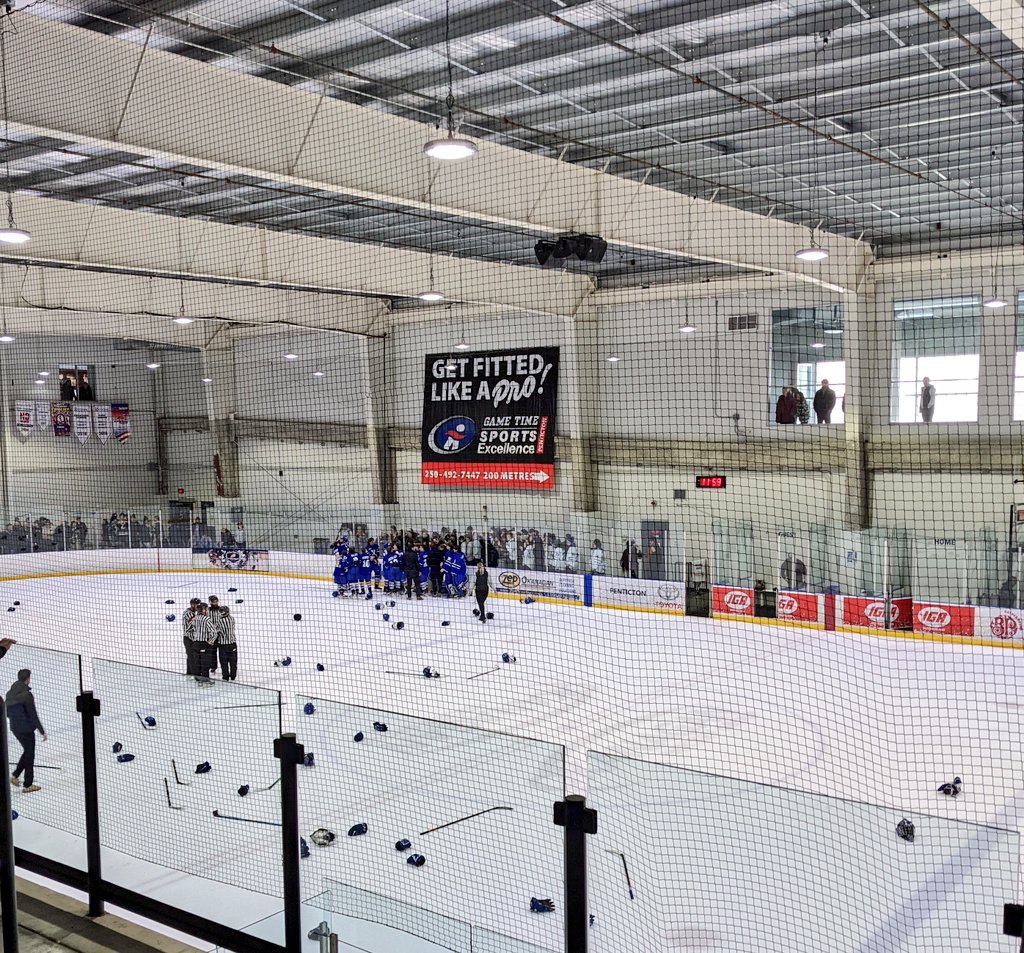 _liamchisholm's tweet photo. Great week of scouting the @CSSHL U15 Prep hockey this week in Penticton, BC with @_Neutral_Zone. Lots of players showing why they will be highly desired come @TheWHL Draft time. Congratulations to @NAXHockey on winning the Championship in OT. https://t.co/JFlBz0CrlA