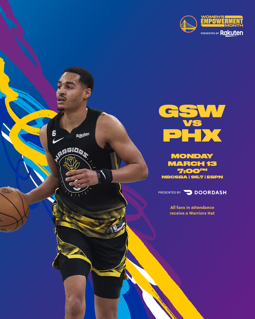 Golden State Warriors on Twitter "Starting off the week on WarriorsGround 🏀 GSW vs. PHX 🕟 7pm