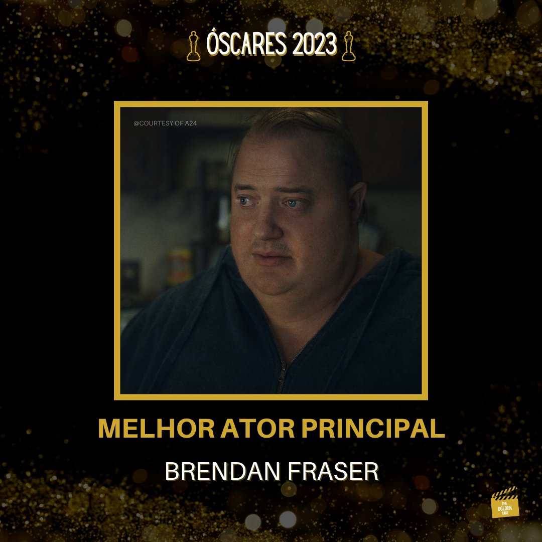 E este ano, o Melhor Ator Principal, é... BRENDAN FRASER! 🏆 Quem estava a torcer? #óscares2023