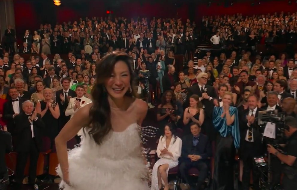 RollingStone's tweet photo. Michelle Yeoh, Best Actress https://t.co/hLQOygx2gW