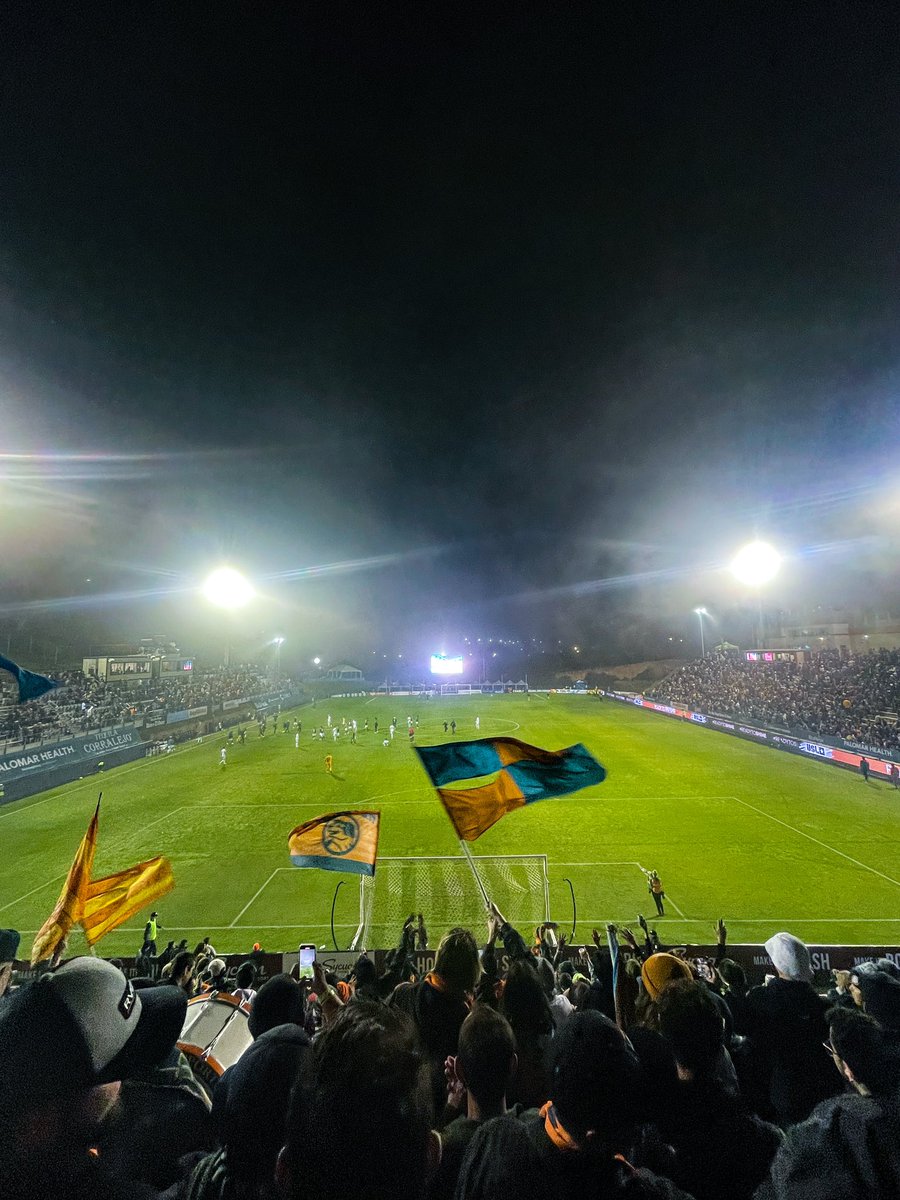 It’s wild to me that San Diego doesn’t have an MLS team, but <a href="/SanDiegoLoyal/">San Diego Loyal</a>  has some elite talent and a great atmosphere. What a season opener 🙌