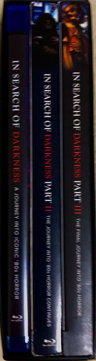 #InSearchofDarkness
YES!  Just received In Search of Darkness Part III.  It’s been an amazing journey through 80s horror.  Thank you to everyone at CreatorVC for this project.  I felt honored to be just a small part of it.