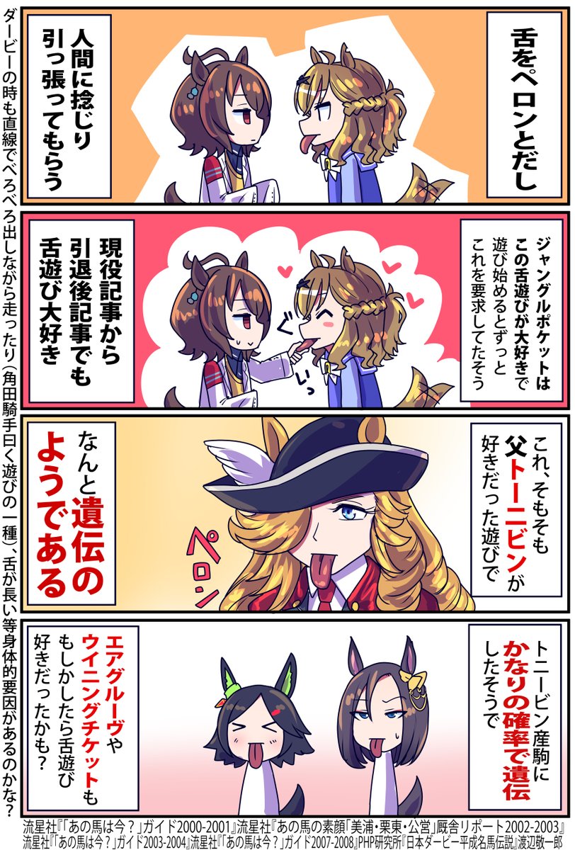 ジャングルポケットに遺伝したもののお話

#ウマ娘 