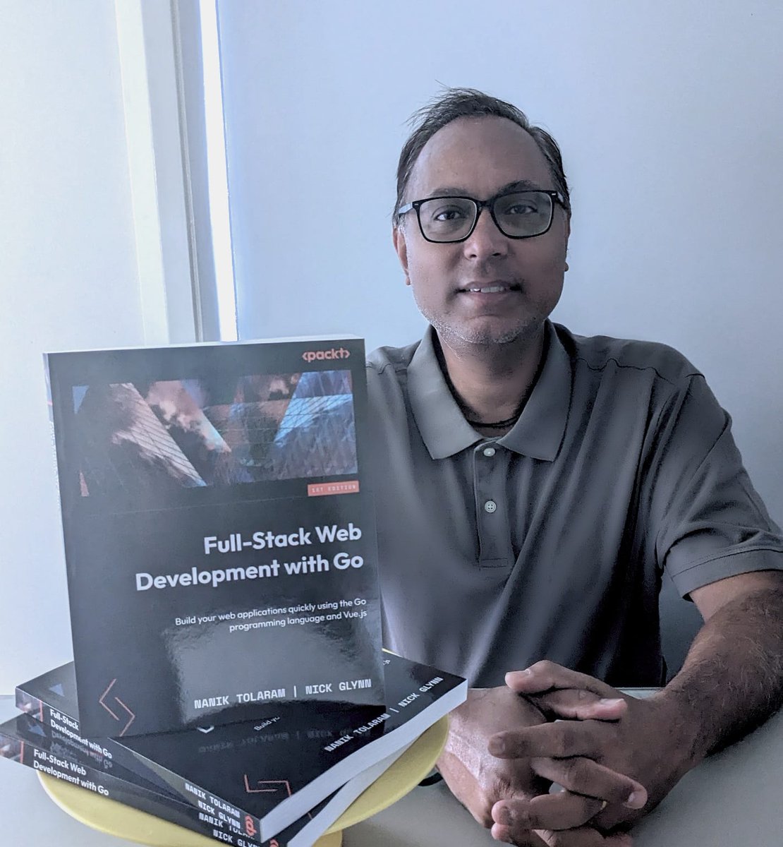 nanikjava's tweet photo. Finally, my 2022 target is complete. Having my long awaited very first book in my hand is so exciting.

This book will give you knowledge and guidance on building full stack application by using Go and front end framework

#golang #opensource #frontend #fullstack https://t.co/IfNpPYfhZ0