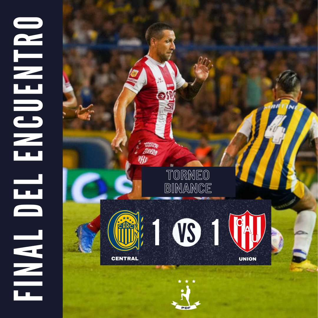 ParadigmasdelF's tweet photo. 🇦🇷¡Dividieron puntos en Rosario!
En el Gigante de Arroyito, Rosario Central y Union igualaron uno a uno por la fecha 7 de Liga Profesional.
⚽ #Giaccone (ROS) : #LunaDiale (UNI)
📌 La próxima fecha el canalla visitará a Huracan, mientras que el Tatengue recibirá a Racing. https://t.co/PcM536SPAR