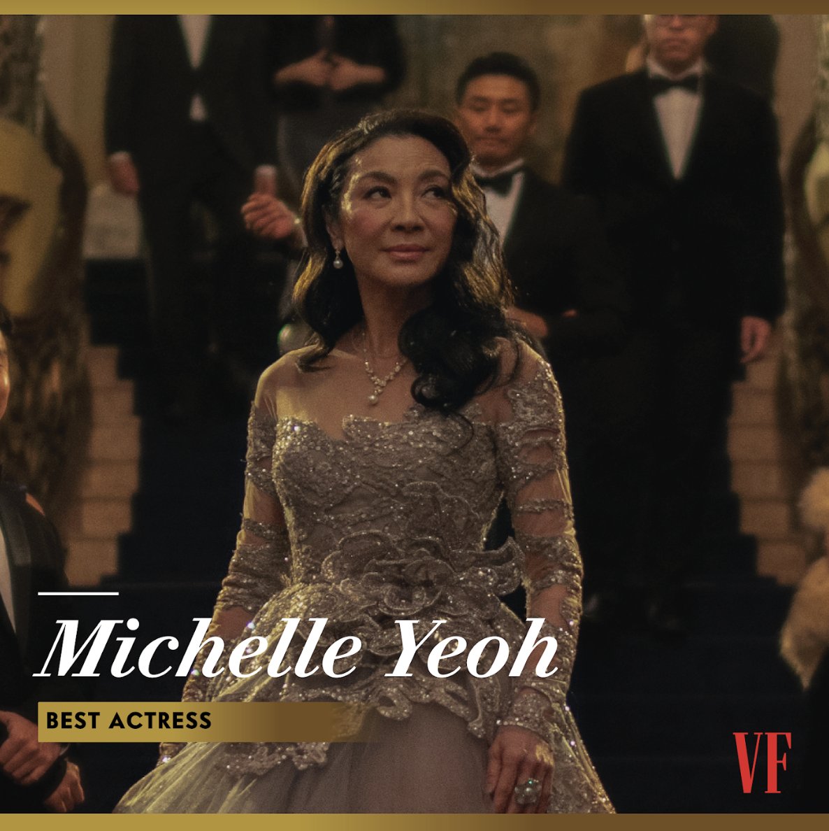 VanityFair's tweet image. And the #Oscar for best actress goes to…

Michelle Yeoh | ‘Everything Everywhere All at Once’
🔗: vntyfr.com/WoUXMbW