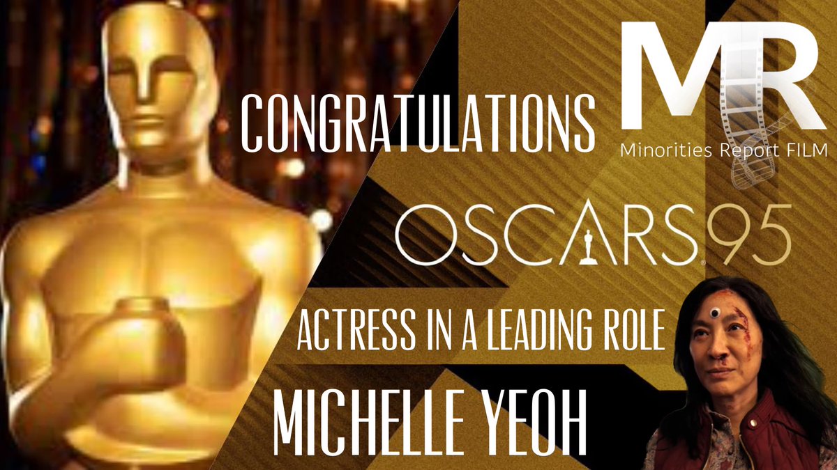 MReportPod's tweet image. Shoutouts and congratulations for the #Oscar   WIN

To #MichelleYeoh for #EverythingEverywhereAllAtOnce 

#Oscars   #FilmTwitter #MinoritiesReport