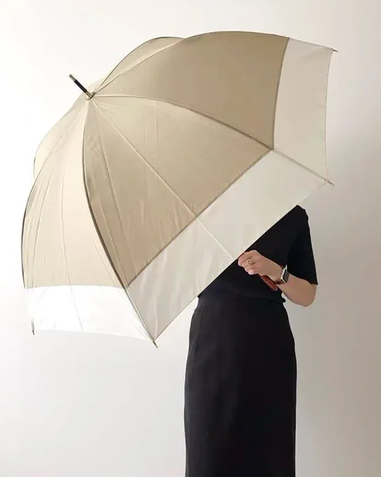 【グローバルワーク】持ち歩きが楽ちん〜!雨の日も使える「めちゃ軽日傘」大人っぽいデザインに一目惚れしちゃった! グローバルワークの「軽量晴雨兼用傘」はUVカット&撥水機能付きで便利!めっちゃ軽いし、コーデに合わせやすいデザインで毎日持ち歩きたくなる 