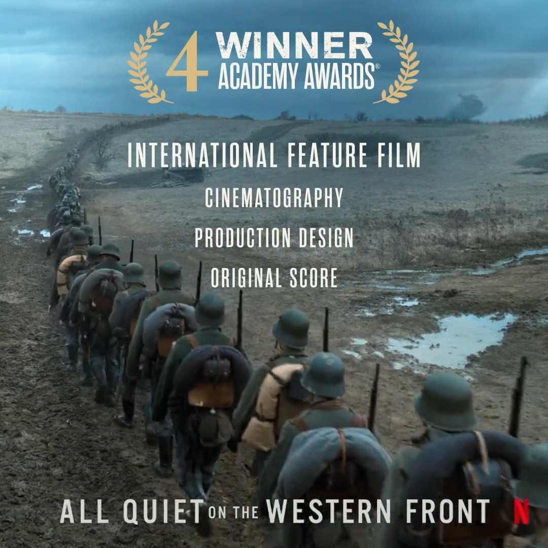 Academy Awards 2023 All Quiet On The Western Front