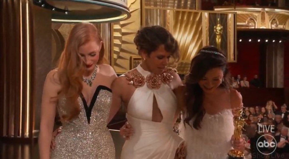 First black woman and first Asian woman to win best actress on the same stage! BAWLING 😭❤️