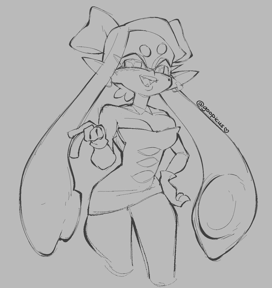 goopicus's tweet photo. callie doodle as a gift for the new followers 🫶 https://t.co/3t86TrJ3m8