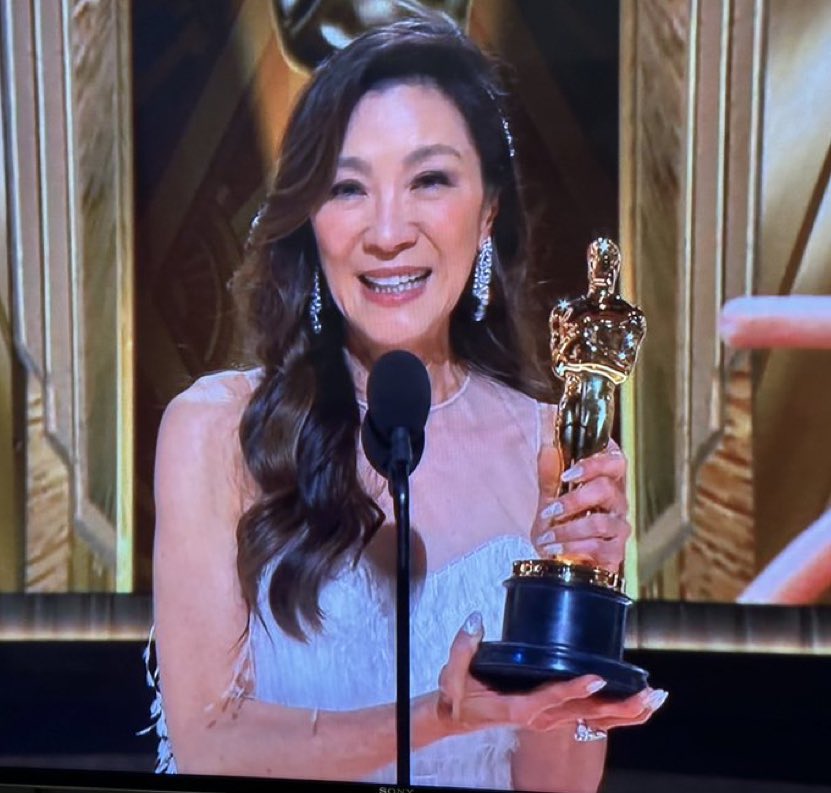 “For all the little girls and boys who look like me watching tonight, this is a beacon of hope and possibilities”

Yesssss!!!!