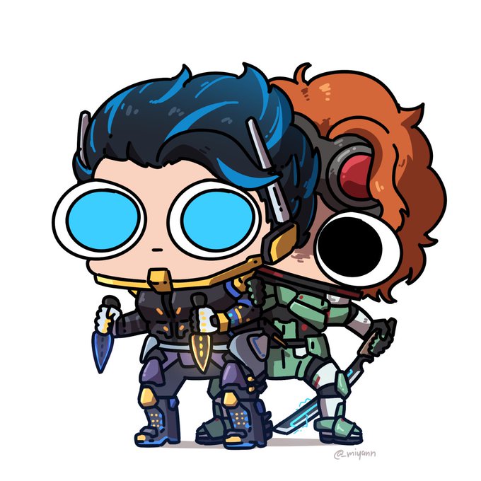 Wraith has like three heirloom-tier items already lmao#ApexLegends 