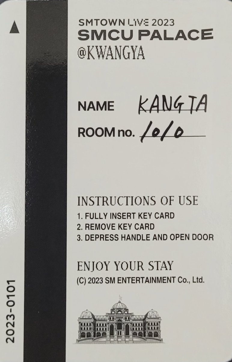kangta_inform's tweet photo. [SMCU PALACE@KWANGYA] SMCU PALACE WELCOME KIT [KANGTA ver.] 
Photocard
#강타 #안칠현 #KANGTA https://t.co/peCBWAjOfy