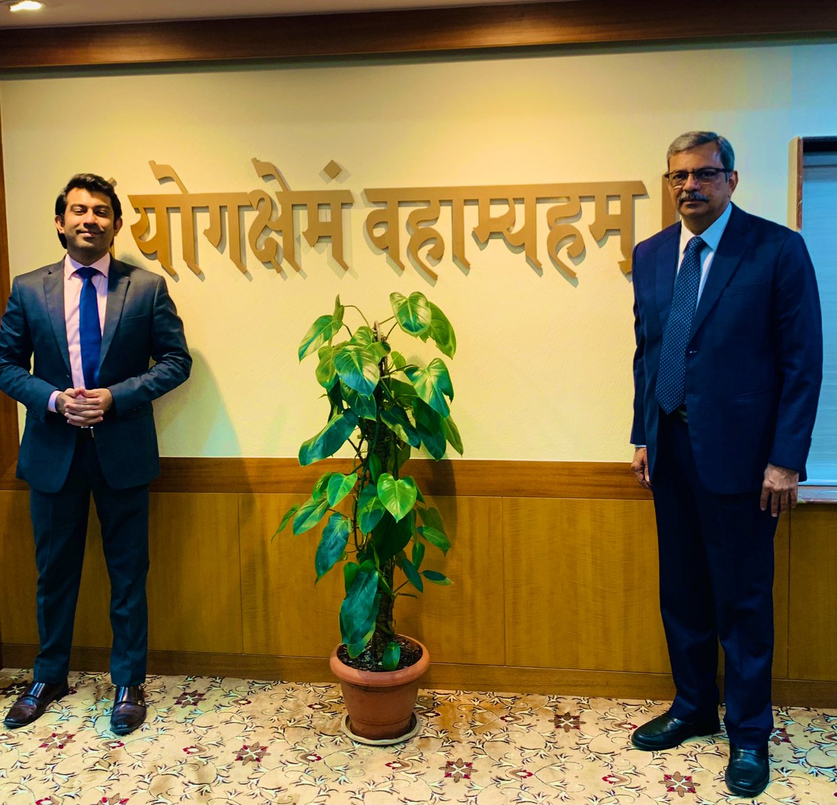 YashJain88's tweet photo. Congratulations On Have Led LIC So Well For The Past 4 Years
Thank You For Always Being An Amazing Teacher In The Journey!
All The Best Chairman Sir!!
@TheLICForever #LICChairman #LIC #MRKumar https://t.co/hGnahBgkgo