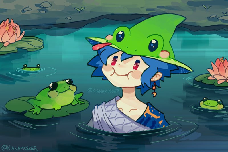 「frogs  」|Kiana Mosser 🐇のイラスト