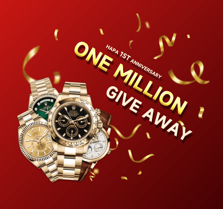 HapaBox's tweet photo. 🔥HAPA 1st ANNIVERSARY🔥
🔥ONE MILLION GIVE AWAY🔥
Event Time: 10th Mar - 31st Mar.
1⃣️MILLION DOLLARS AWARD!
2⃣️MILESTONE AWARDS!
3⃣️PLENTY OF FREE BOXES DROPS!
🔗See details👇 https://t.co/FKBQJsFWLa
#mysterboxes #hapabox https://t.co/RKfmFoHmnx