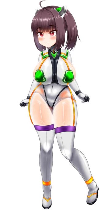 おっきいパイスーきりたん立ち絵基本ほぼ完成 