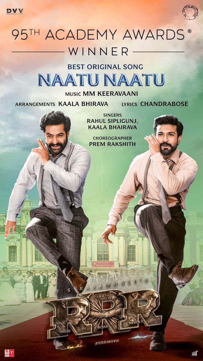 Proud Moment ❤️

 #NaatuNaatu #RRRatOSCARS