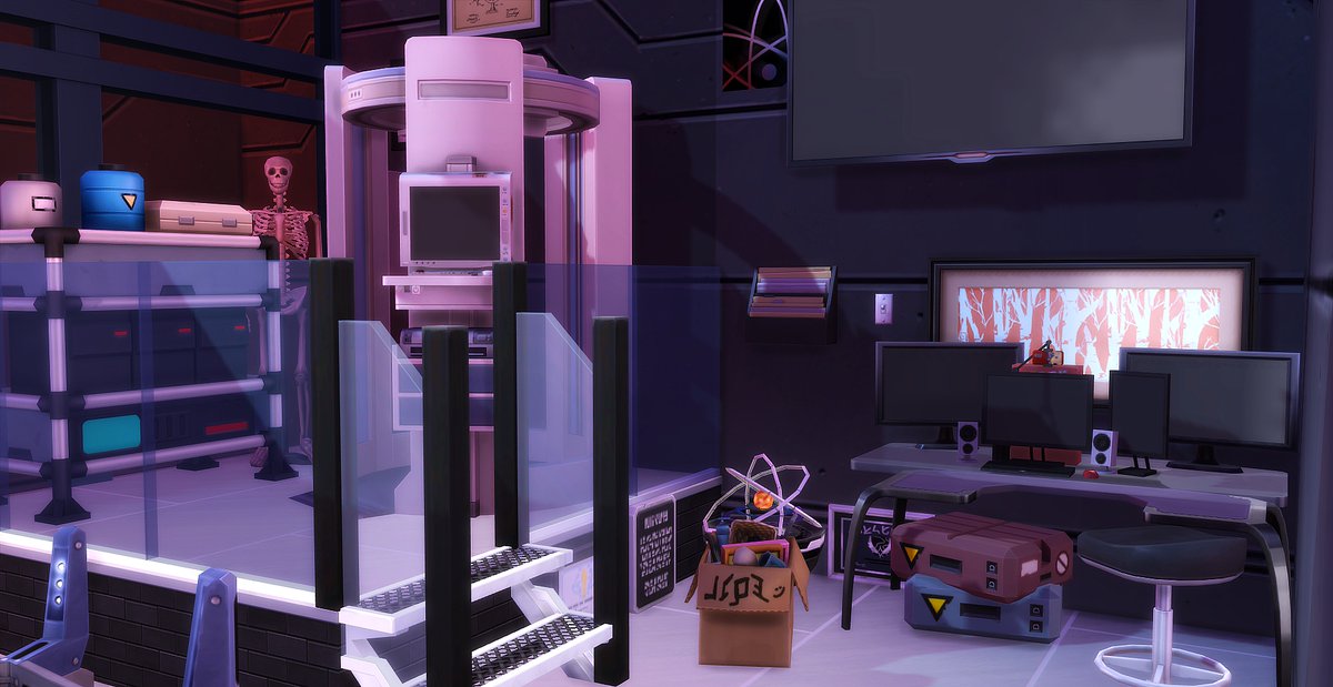 sherlock0611's tweet photo. I made a Marvel-inspired Disney room in The Sims... can you guess the Marvel location/superhero I based it on? ๐ #SCDisney https://t.co/d6TYboAgSp