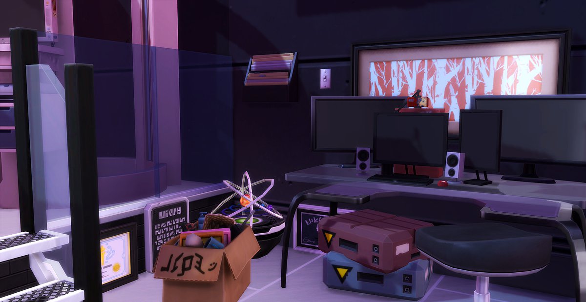 sherlock0611's tweet photo. I made a Marvel-inspired Disney room in The Sims... can you guess the Marvel location/superhero I based it on? ๐ #SCDisney https://t.co/d6TYboAgSp