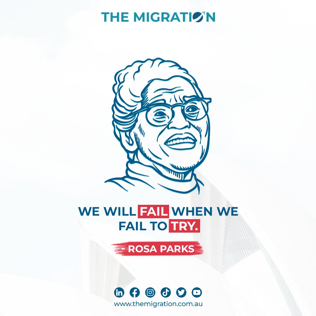 TheMigrationAU's tweet image. Happy and successful people focus more on the process, rather than the outcomes; so it’s important to keep trying to do the right things even when the results don’t seem to be coming. 

#themigration #australia #studyinaustralia #mondaymotivation