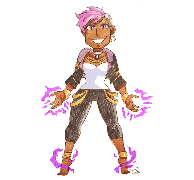 I knew about Jinx for a long time and designed my own version of herCheck it out! 