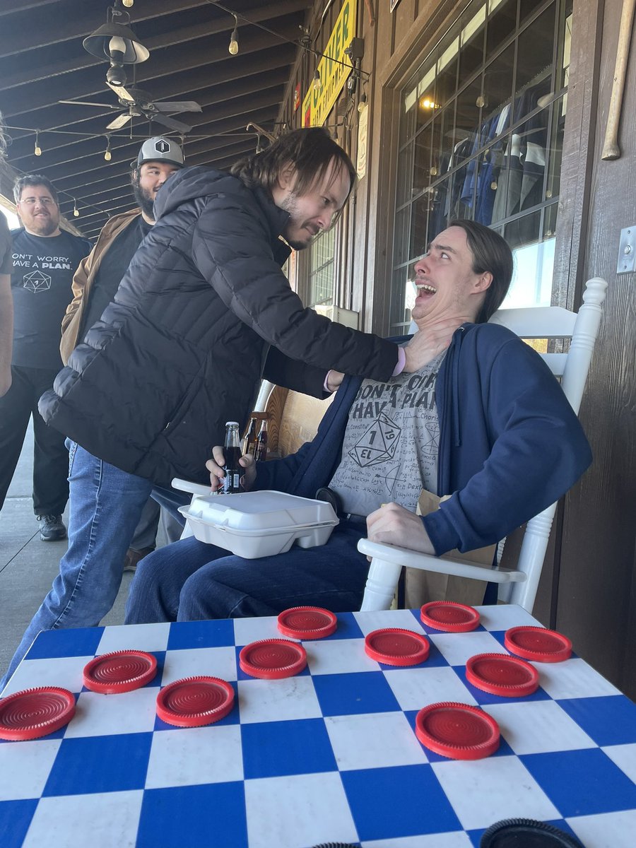 eliaswrite's tweet image. An epic meetup that was five plus years in the making. These people mean so much to me and I’m so grateful to call them friends. 💙🖤💚🫂🥰