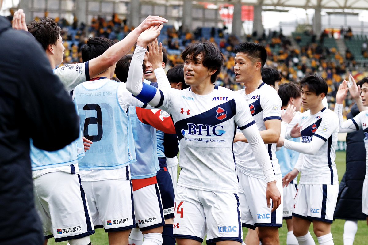 IwakiFcOfficial's tweet photo. MATCH PHOTO 📸
#iwakifc #いわきFC #Jリーグ https://t.co/p81yQsPqba