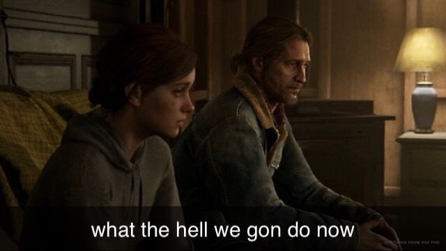 shivbite's tweet photo. so… no more tlou sundays https://t.co/ITv0vjPK0o