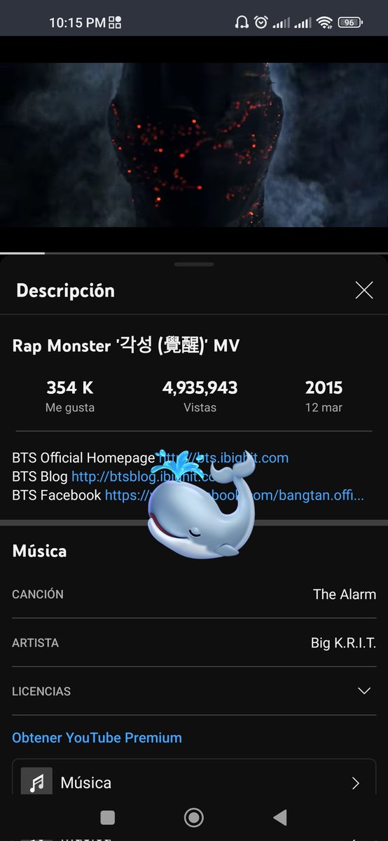 LinWhalien52BTS's tweet photo. @svkimnamjoon @bangtanboys_sv @BTS_twt Desde yt disfrutao mejor con el mv!
#RM #8YearsWithAwakening https://t.co/VA1nTLbeYH