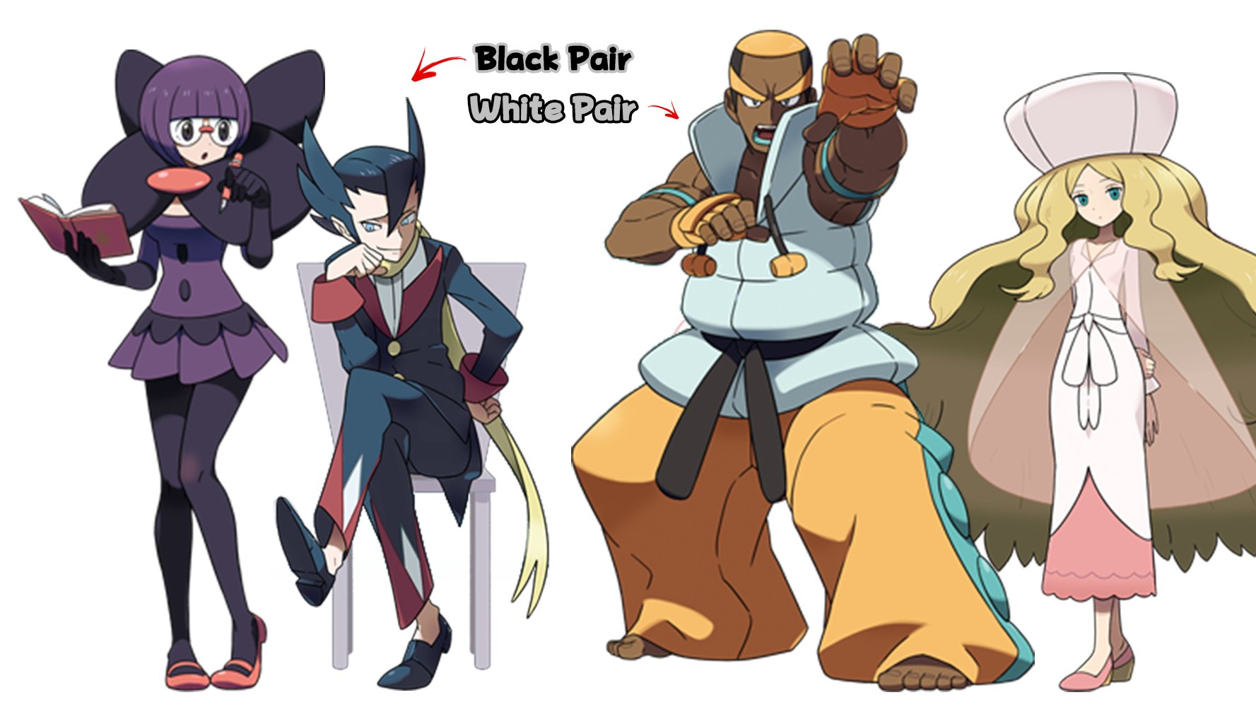 Unova E4 Comp. (Black 2/White 2) by LimeCatMastr on DeviantArt