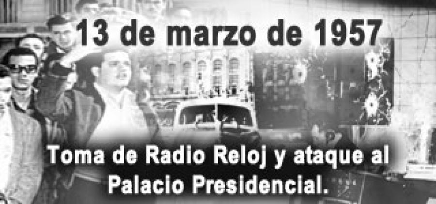 NunezSabari's tweet photo. 🇨🇺 Aniversario 66 del asalto al Palacio Presidencial y la toma de la emisora Radio Reloj, hechos que marcaron un hito de la lucha revolucionaria en la isla.#Cuba #FEU #TomadeRadioReloj https://t.co/xtTj6UsSQ9