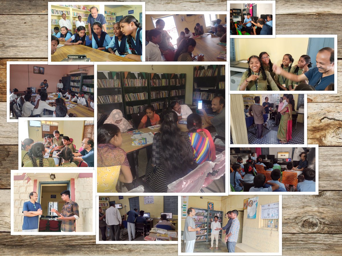Listening to the children, youth &amp; librarians across 12 GP (Village) libraries across Kalburgi &amp; Yadgir districts I get a feeling that these centers are really transforming an entire generation of children on viewing libraries as an alternate learning center! <a href="/prashanthp/">Prashanth Prakash</a>
