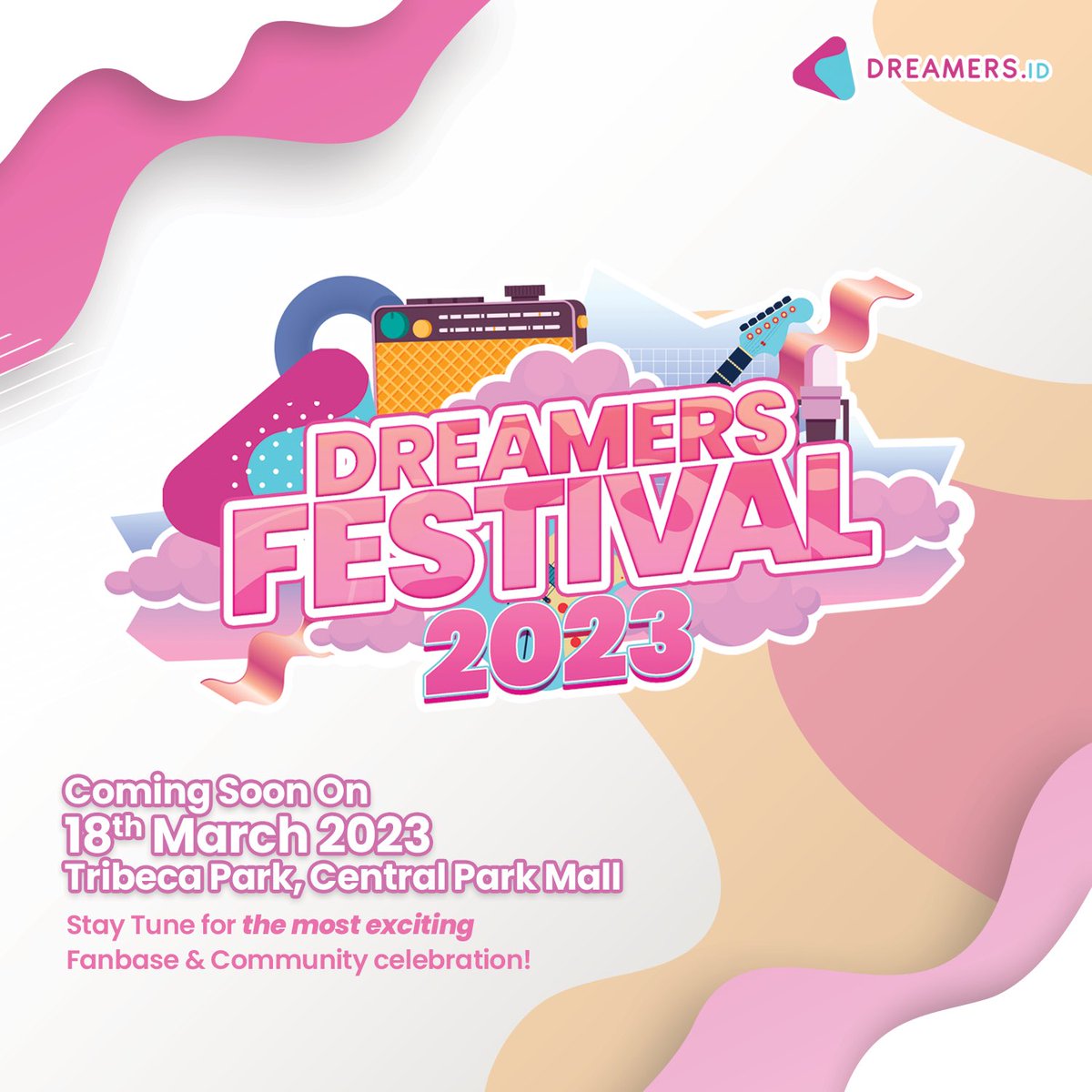 nctprojectidn's tweet photo. Annyeong NCTzen✨
Jangan lupa daftar dan hadir di acara seru Dreamers Festival by @dreamersradioID di Central Park Mall pada 18 Maret 2023 ya🥳

Info &amp; Registrasi GRATIS (berkesempatan mendapatkan DOORPRIZE):
https://t.co/xYHzVxDVgb

See you soon!! ✨🎉 https://t.co/E83KdoeqOR