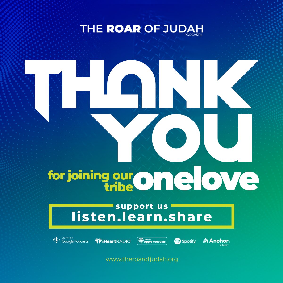 JaySalim7's tweet photo. Thank you to all the supporters for liking, sharing, and following The Roar of Judah Podcast!!! #theroarofjudahpodcast #MentalCheck #relationships #forgiveyourself #loveheals #mindset #breakout https://t.co/Rfm1HjGdDq