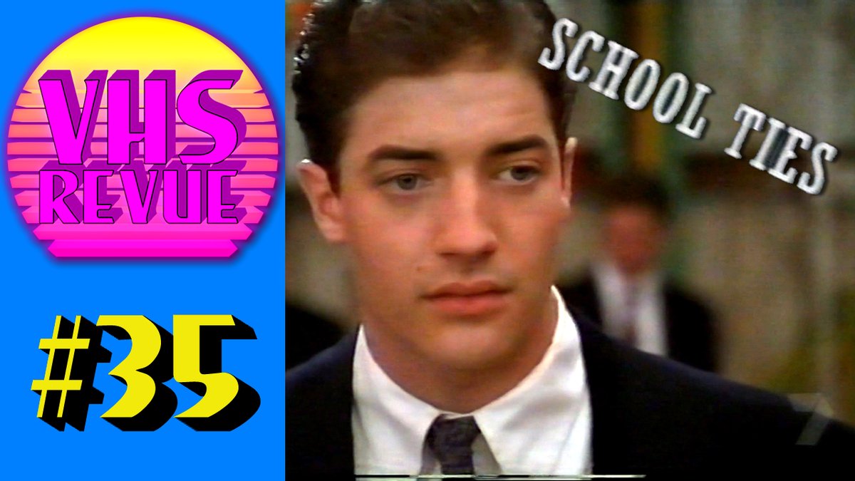 vhsrevue's tweet image. To celebrate Brendan Fraser's win for Best Actor, we're releasing VHS Revue 35 - School Ties (2002) early! You can now watch the season premiere on YouTube: youtube.com/watch?v=aymDl9… #vhsrevue #oscars #schoolties