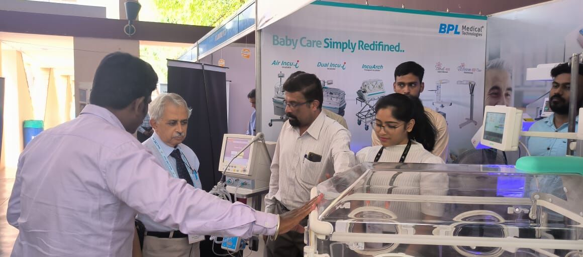 BPLMedTech's tweet photo. A proud moment for our team at the CMC Vellore #NeoCORE #Conference. We were thrilled to have over 300 #doctors who showed great interest in learning more about our range of products! ✅
#NeoCORE2023 #MedTechConference #MedicalTechnology #HealthcareInnovation #HealthcareIndia https://t.co/b0mbgc1l3A