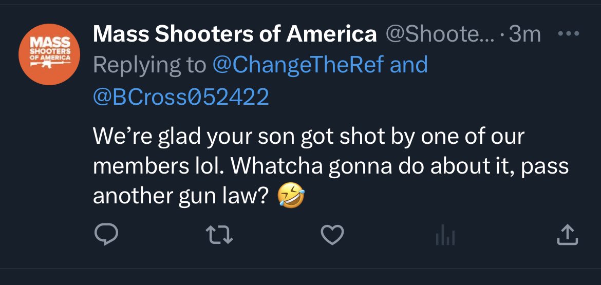 This is the bullshit that myself and other parents of school shootings receive, constantly.

I’m not looking for pity, just showing this to educate everyone. 

This shit doesn’t bother me, but it does bother others. 

There’s a lot of evil in this world.