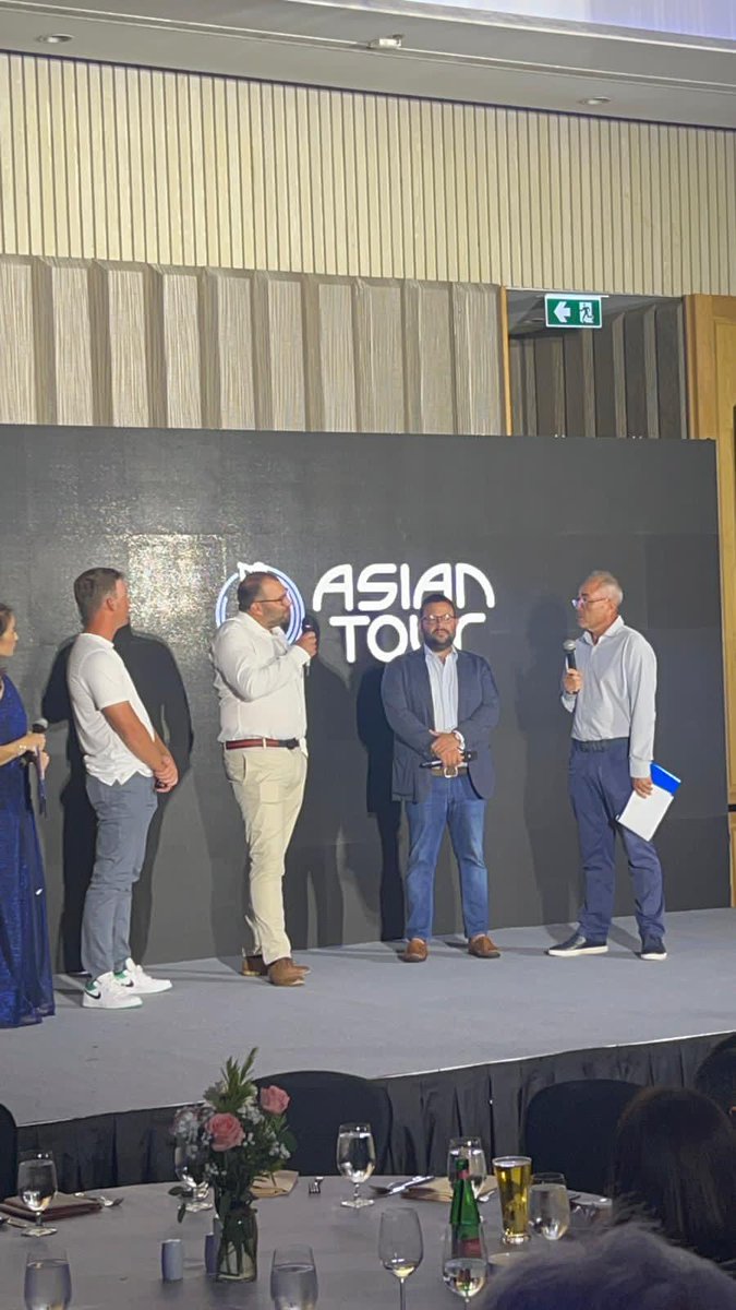 WillRighton1's tweet photo. Asian Tour Awards Night celebrates memorable 2022 season https://t.co/A2ZMT5gn9g #asiantour #madinatygolfclub https://t.co/bTvFPNyjD3